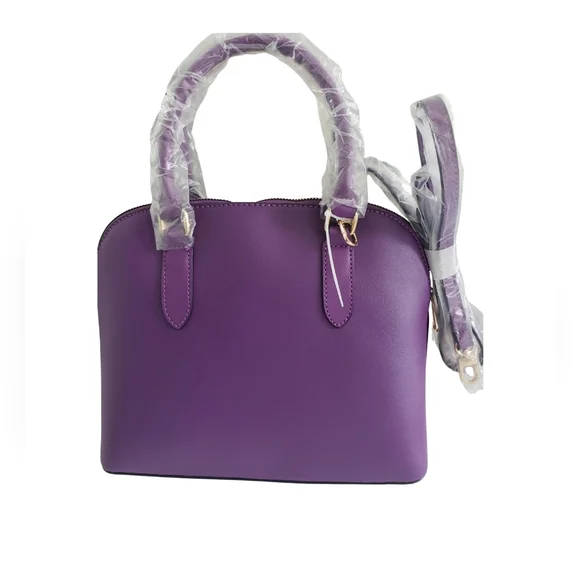 Trina Turk Purple Crossbody Handbag & Card Case - Picture 3 of 7